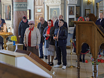 Глава Россошанской епархии возглавил служение Божественной литургии в Свято-Ильинском кафедральном соборе города Россоши