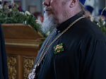 Преосвященнейший Дионисий, епископ Россошанский и Острогожский совершил Божественную литургию в Свято-Ильинском кафедральном соборе г. Россошь