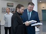 Епископ Россошанский и Острогожский Дионисий принял участие в открытии выставки, посвящённой памяти святителя Тихона, Патриарха Московского