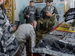 В среду второй седмицы Великого поста епископ Дионисий совершил Литургию Преждеосвященных Даров и диаконскую хиротонию в Казанском храме поселка Каменка
