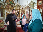 Воспитанники пришкольного лагеря Петропавловской школы посетили храм святых апостолов Петра и Павла