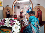 В храме Рождества Пресвятой Богородицы совершили праздничные богослужения