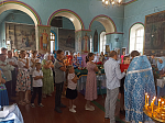 Праздничная литургия и молебен на начало учебного года в Спасском храме с.Ближняя Полубянка