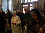 В Александро-Невском храме города Россошь было совершено соборное богослужение и панихида