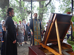 Крестный ход с иконой Божией Матери «Спорительница хлебов» прибыл в Острогожский район