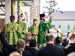 В день памяти прп. Сергия Радонежского Правящий Архиерей Россошанской епархии сослужил Предстоятелю Русской Церкви за Литургией в Троице-Сергиевой лавре