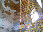 Продолжаются восстановительные работы в Успенском храме с. Зайцевка