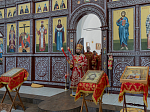 В день Радоницы Преосвященнейший епископ Дионисий совершил Литургию в Воскресенском соборе Белогорского епархиального мужского монастыря