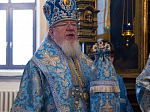 Епископ Россошанский и Острогожский Андрей сослужил Главе Воронежской митрополии в день престольного праздника Знаменского кафедрального собора г. Борисоглебска