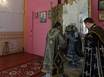 Епископ Дионисий совершил Литургию Преждеосвященных Даров в храме святителя Тихона, епископа Воронежского, Задонского чудотворца села Шубное Острогожского района