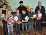 Рождественское чудо для детей из Воробьевки