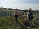 К празднику Пасхи прихожане храмов сел Александровка, Жилино и Кривоносово привели в порядок территории храмов