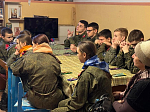 Кадеты приняли участие в Божественной литургии