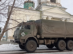 Воинам полка 4-й танковой дивизии переданы печи-буржуйки