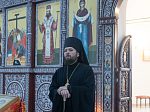 Епископ Дионисий совершил воскресное богослужение в Воскресенском соборном храме Белогорского мужского монастыря