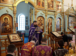 В Казанском храме поселка Каменка состоялась праздничная служба, посвященная дню памяти Сорока Севастийских мучеников