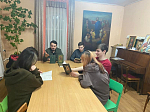 В молодежном православном клубе «Завет» состоялось мероприятие к Дню православной книги.