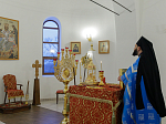 В праздник Сретения Господня Преосвященнейший епископ Дионисий совершил Литургию в Воскресенском соборе Белогорского мужского монастыря