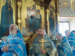 Епископ Россошанский и Острогожский Андрей сослужил митрополиту Воронежскому и Лискинскому Сергию в день престольного праздника в Покровском соборе г. Воронежа