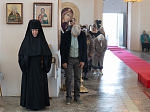 Епископ Россошанский и Острогожский Дионисий совершил Божественную литургию в Георгиевском храме с. Манино Калачеевского района