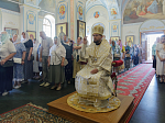 Глава Россошанской епархии, возглавил престольное торжество Тихоновского соборного храма города Острогожска