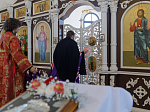 Преосвященнейший епископ Дионисий совершил Божественную литургию в Георгиевском храме села Манино Калачеевского района