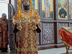 Преосвященнейший епископ Дионисий совершил Божественную литургию в Белогорском мужском монастыре