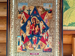 В храме села Березняги совершен молебен и освящена икона Божией Матери «Неопалимая Купина»