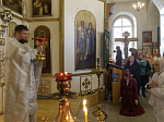 В Александро-Невском храме города Россошь было совершено соборное богослужение и панихида
