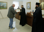Преосвященнейший Дионисий, епископ Россошанский и Острогожский, приветствовал участников смотра-конкурса «В звонах славим Господа»