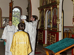 В Неделю 7-ю по Пасхе в Митрофановке совершили воскресные богослужения