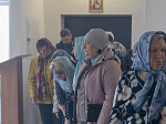 В пятницу 3-й седмицы Великого поста епископ Дионисий совершил Литургию Преждеосвященных Даров в Троицком храме с. Елизаветовка
