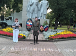 В День памяти и скорби в городском парке Острогожска на Аллее героев прошло мероприятие «Свеча памяти»