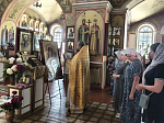 В Михайло-Архангельском храме города Острогожска и на сельских приходах встретили икону Божией Матери «Оршанская»