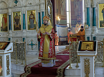 В Неделю 5-ю по Пасхе, о самаряныне, Правящий Архиерей возглавил воскресное богослужение в Свято-Ильинском кафедральном соборе города Россоши