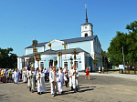 В день Преображения Господня в Казанском храме города Павловска совершились праздничные богослужения
