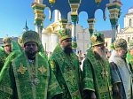 В день памяти преподобного Сергия Радонежского епископ Дионисий сослужил Предстоятелю Русской Православной Церкви за Литургией в Троице-Сергиевой лавре