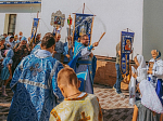 В день престольного праздника в храме Успения Пресвятой Богородицы города Калач совершено торжественное богослужение