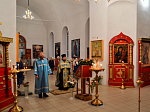 Всенощное бдение накануне праздника Рождества Пресвятой Богородицы  в слободе  Шапошниковка