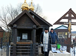 В праздник Богоявления на источнике «Живоносная лоза» города Острогожска совершено Великое освящение воды