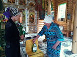 На приходах Верхнемамонского благочиния продолжается благотворительная акция «Белый цветок»