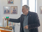 В пятницу 3-й седмицы Великого поста епископ Дионисий совершил Литургию Преждеосвященных Даров в Троицком храме с. Елизаветовка