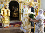 В день церковного новолетия Архипастыри совершили Божественную литургию в Петро-Павловском кафедральном соборе города Луганска