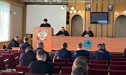 Благочинный Калачеевского церковного округа провел встречу с сотрудниками отдела МВД России по Калачеевскому району