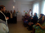 Приход Покровского храма организовал выезд-поздравление для дома-интерната престарелых и инвалидов