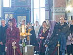 В день памяти апостола Андрея Первозванного епископ Дионисий возглавил богослужение в Свято-Ильинском кафедральном соборе города Россошь