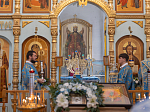 Епископ Дионисий 21 июля, в день празднования Казанской иконы Божией Матери, совершил Божественную литургию в Казанском храме пгт Каменка, центре Каменского благочиния