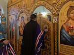 Епископ Дионисий совершил Божественную литургию в Свято-Введенском храме поселка городского типа Ольховатка
