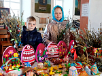 В воскресной школе при Вознесенском храме г. Калач состоялся мастер-класс «Пасхальный сувенир»