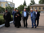 Правящий архиерей встретился с ктитором Ильинского кафедрального собора Н. М. Ольшанским